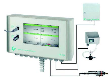 Регистратор данных DS 500 с PC 400, Oil check 400, датчиком точки росы FA 510